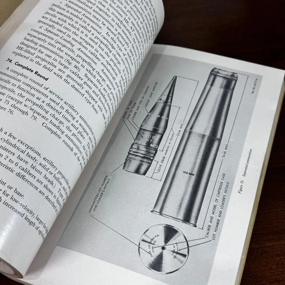 Vintage 1956 Army Air Force Ammunition General Manual TM 9-1900